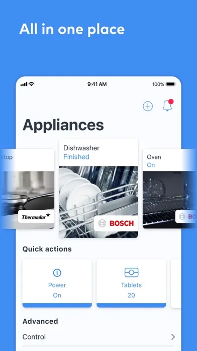 Screenshot di Home Connect (America)