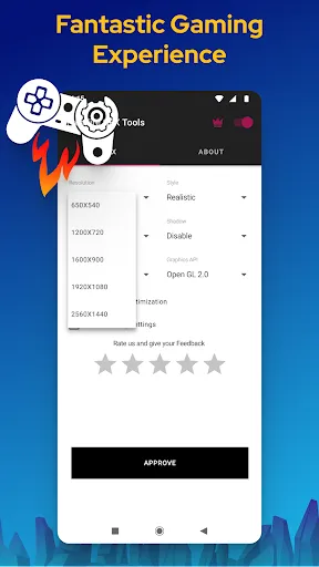 Capturas de pantalla de GFX Tool - Game Booster