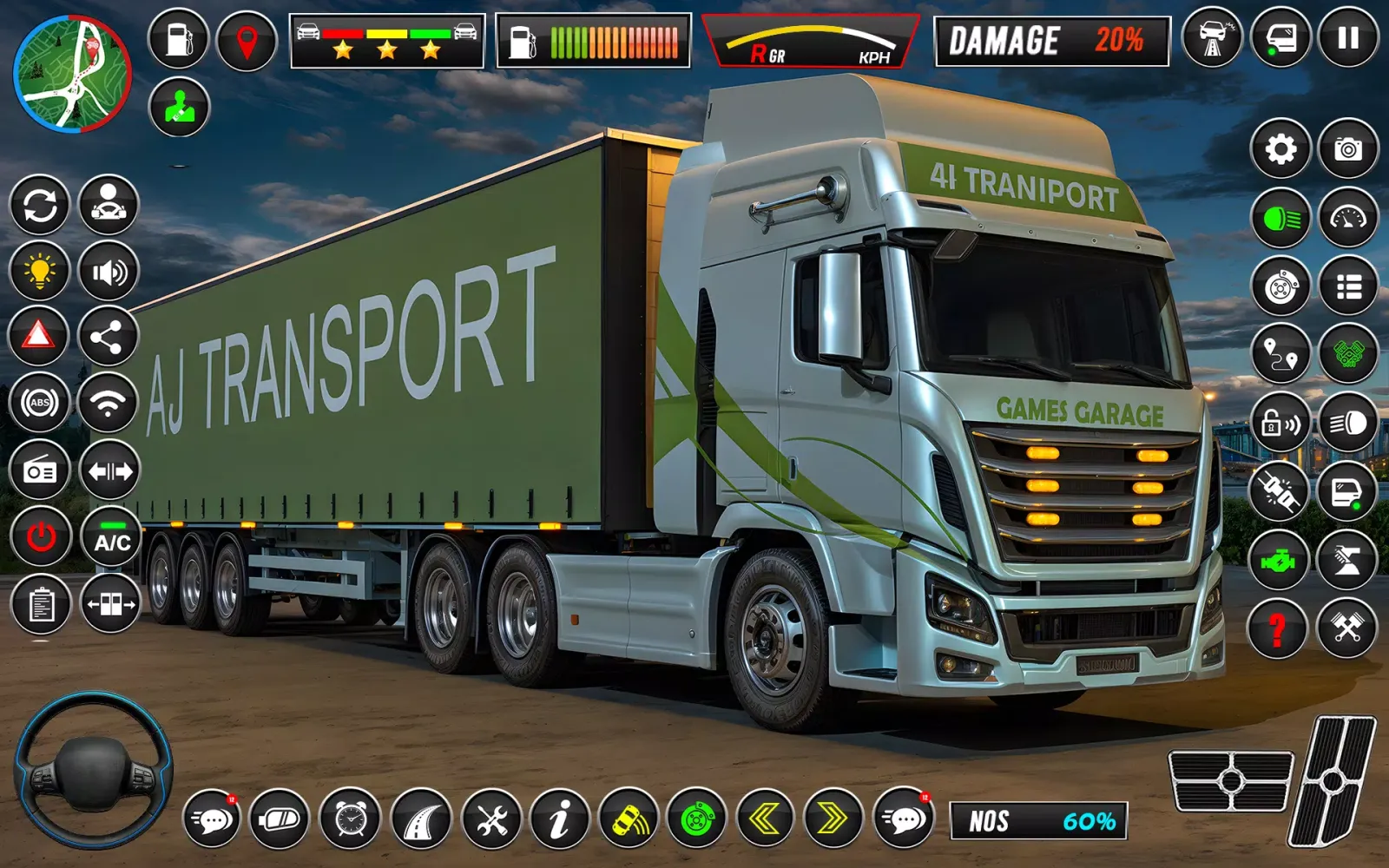City Cargo Truck Game 3D 스크린샷