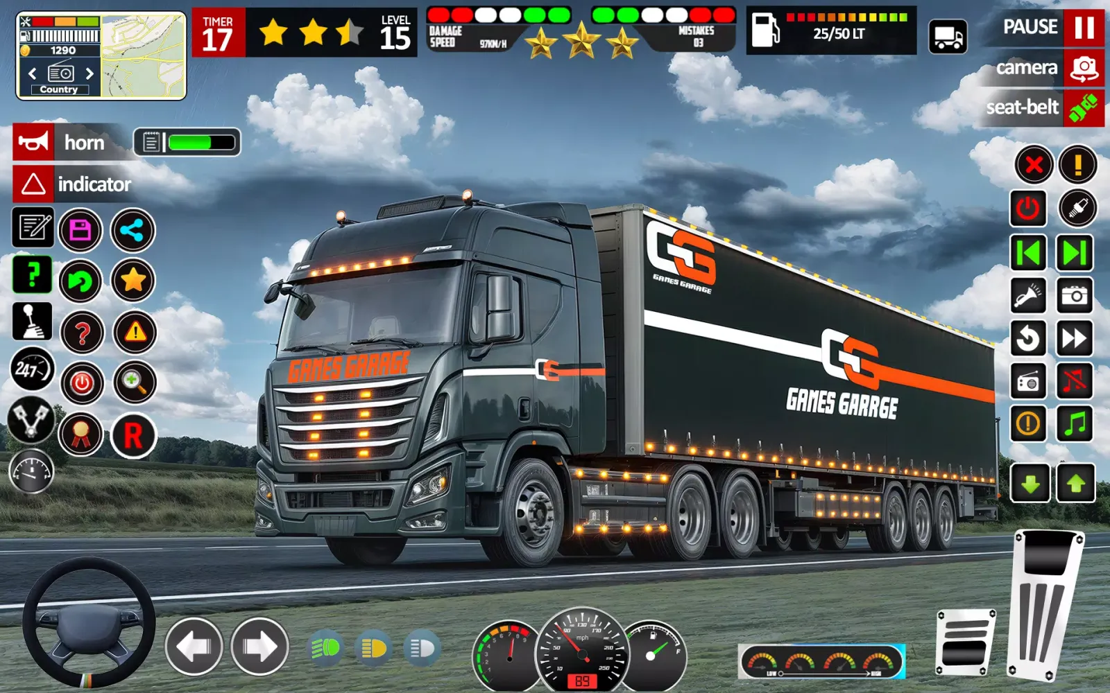 City Cargo Truck Game 3D 스크린샷