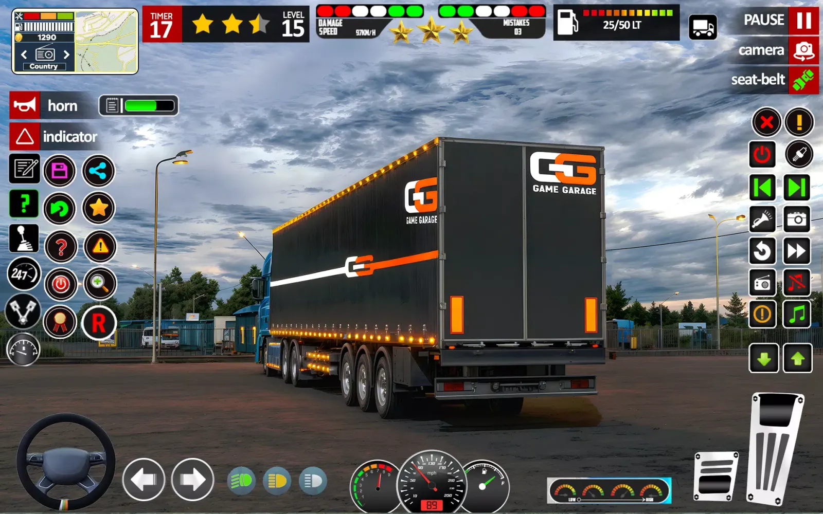 City Cargo Truck Game 3D 스크린샷