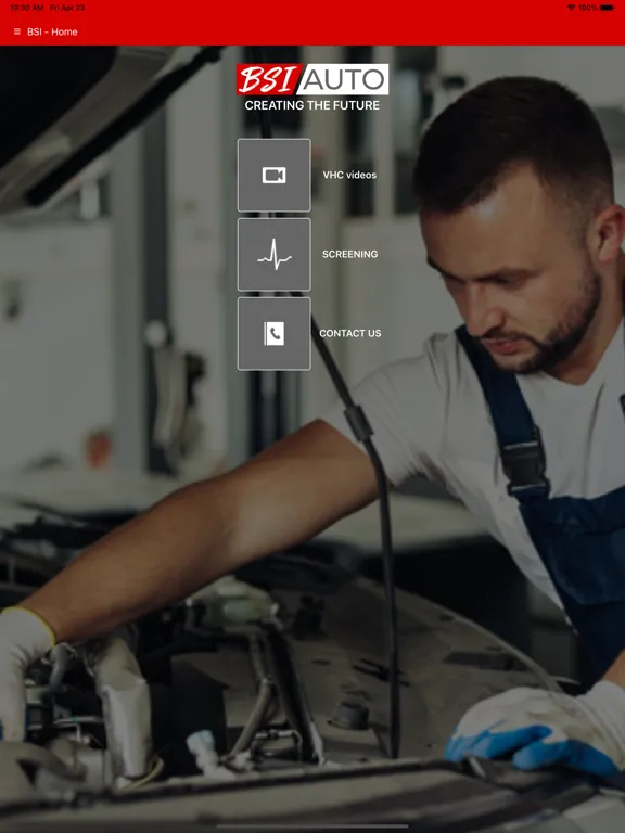 BSI-Auto iPad  スクリーンショット
