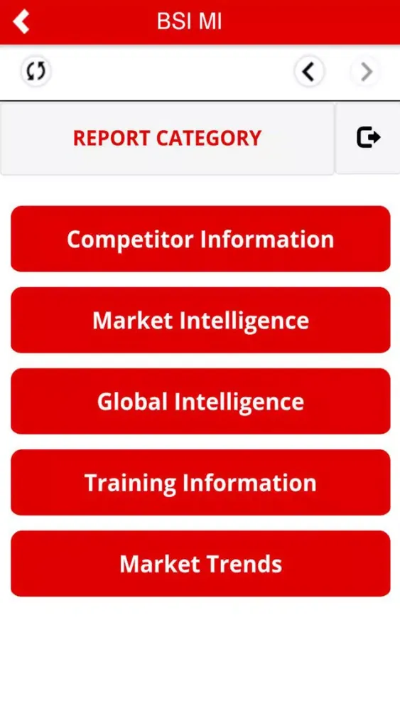 ภาพหน้าจอของ BSI MI App