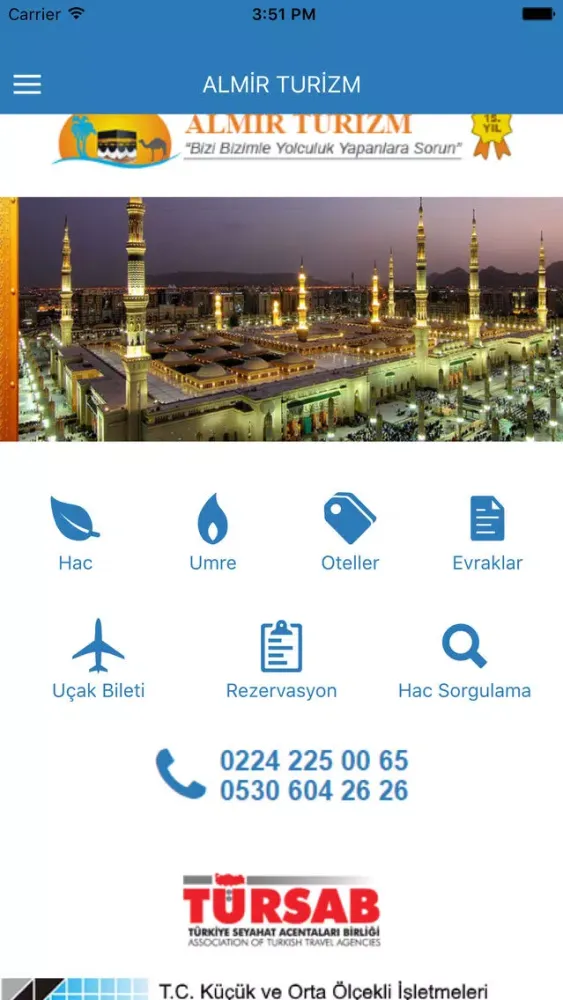 Zrzuty ekranu Almir Turizm