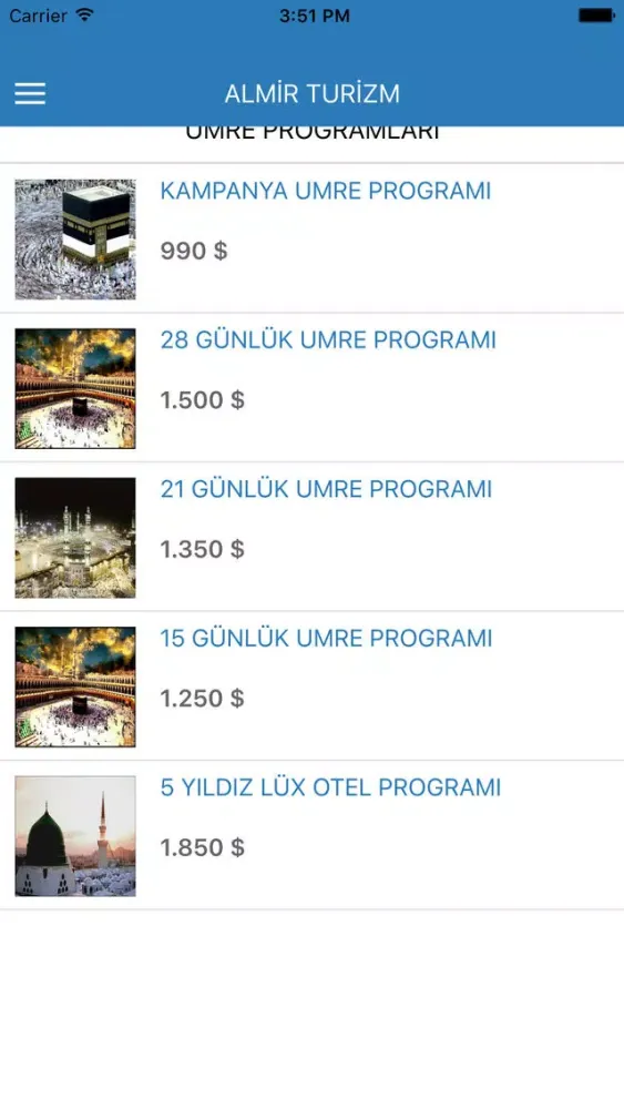 Zrzuty ekranu Almir Turizm
