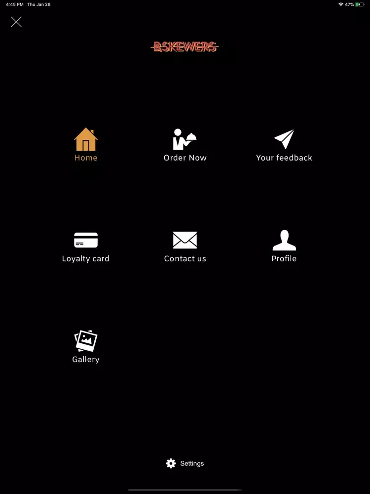 B Skewers iPad 應用截圖