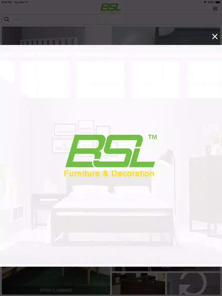 BSL Furniture iPad  Screenshots