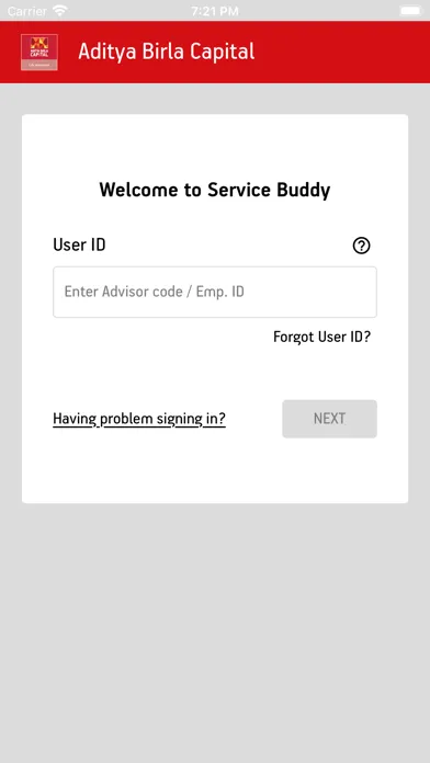 Zrzuty ekranu Service Buddy by ABSLI