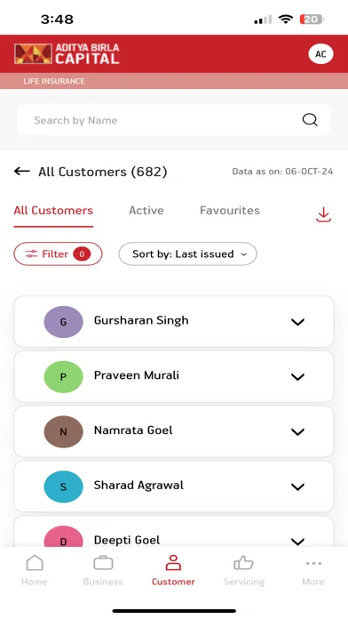 Zrzuty ekranu Service Buddy by ABSLI