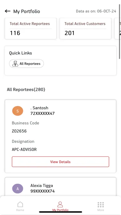 Zrzuty ekranu Service Buddy by ABSLI