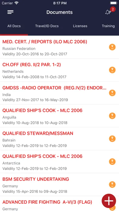 Seafarer Portal(ASM)應用截圖