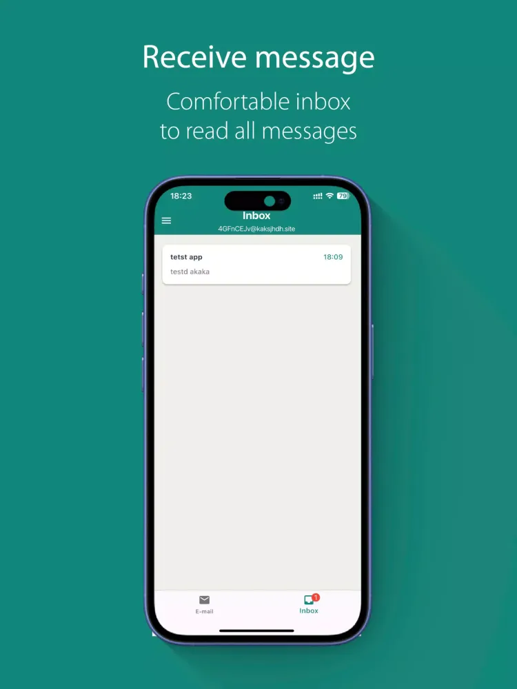 Noop Mail - Temporary email应用截图
