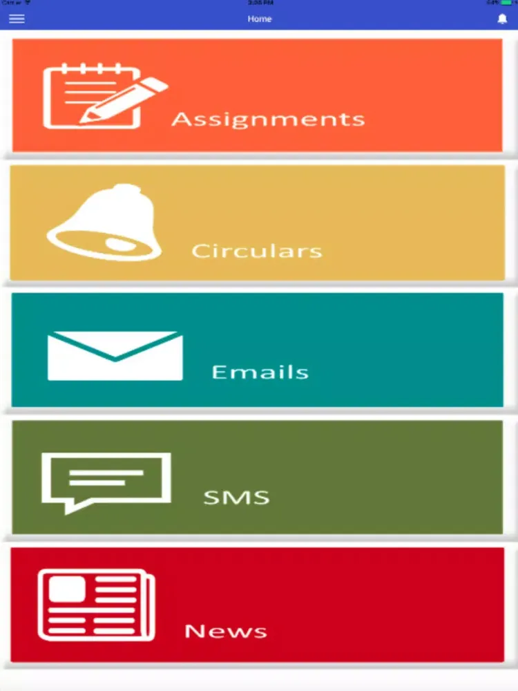 MES BSM English Medium School iPad  스크린샷