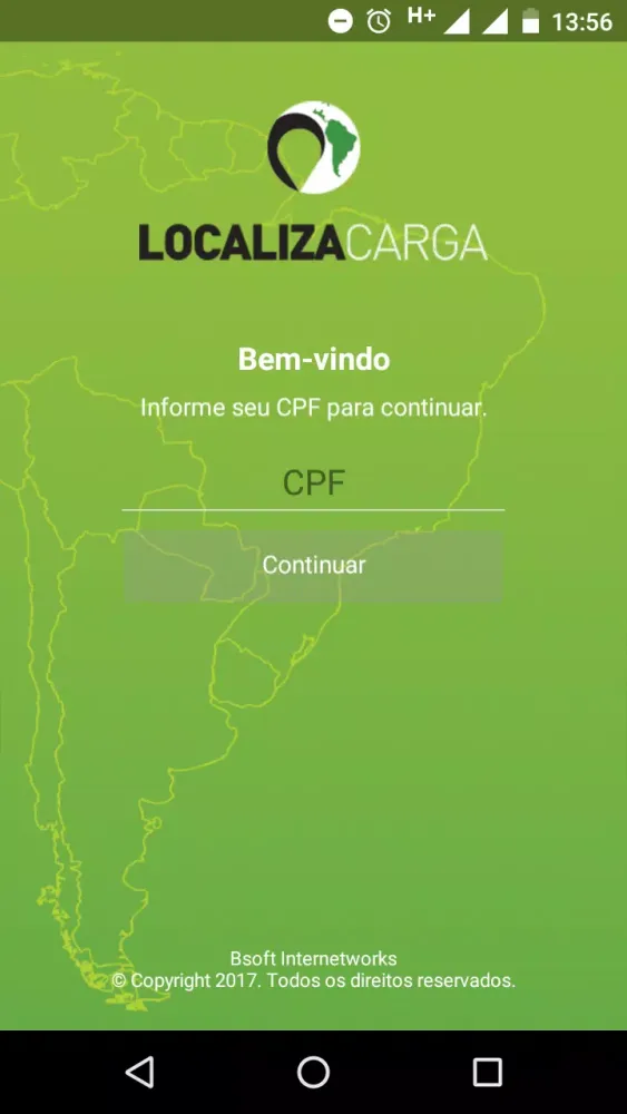 Screenshot di Localiza Carga
