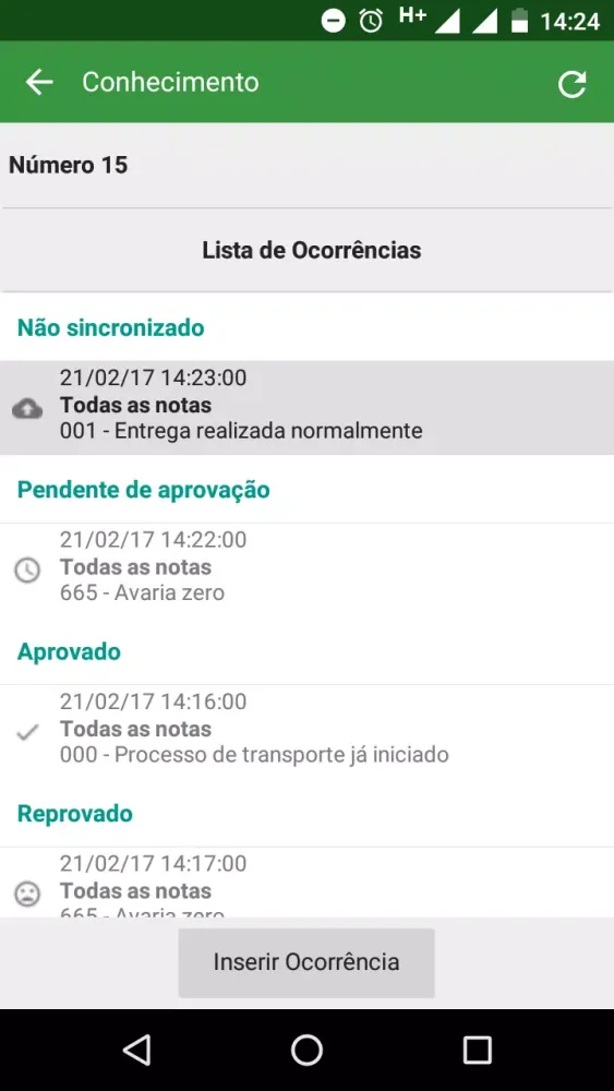 Screenshot di Localiza Carga
