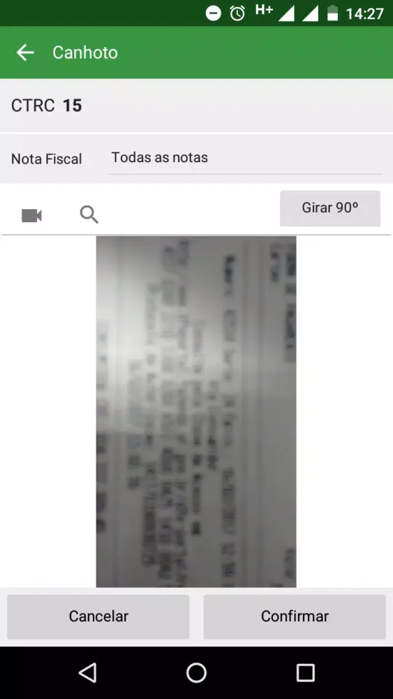 Screenshot di Localiza Carga