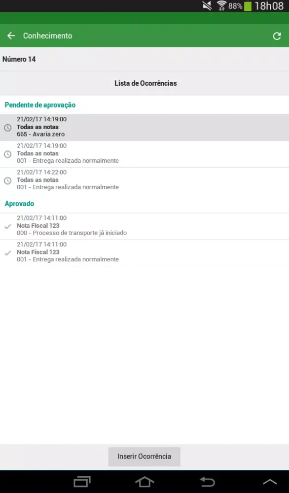 Screenshot di Localiza Carga