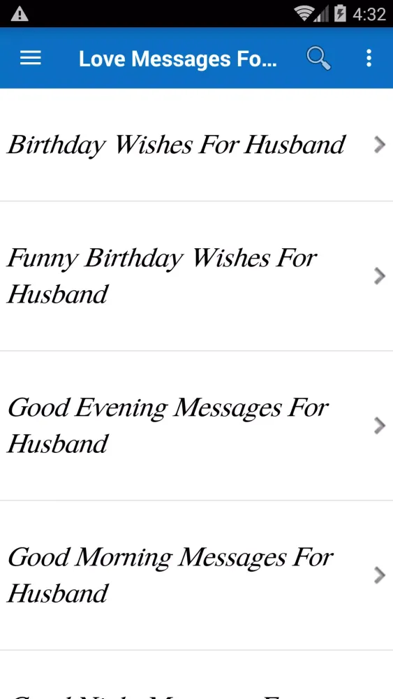 Love Messages For Husband Screenshots