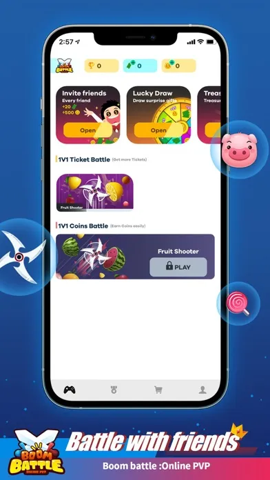 Boom Battle - Online PvP Ekran Görüntüleri
