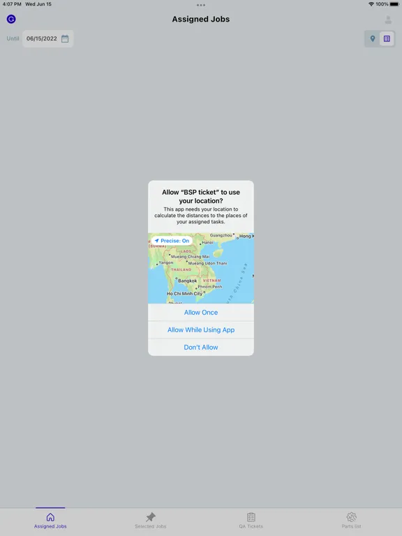Blue Science Pool App iPad  স্ক্রিনশট