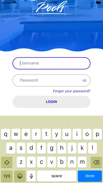 Blue Science Pool App স্ক্রিনশট
