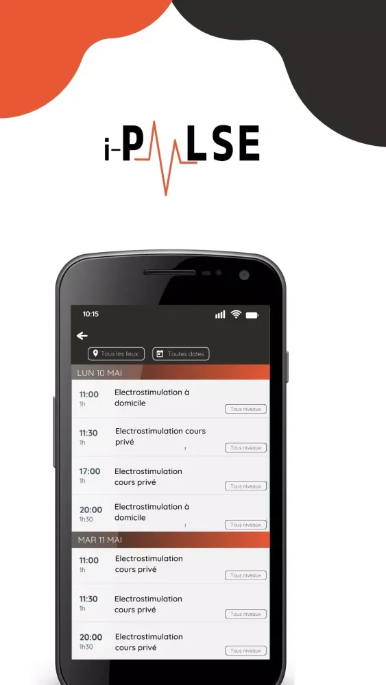 i-PULSE Screenshots