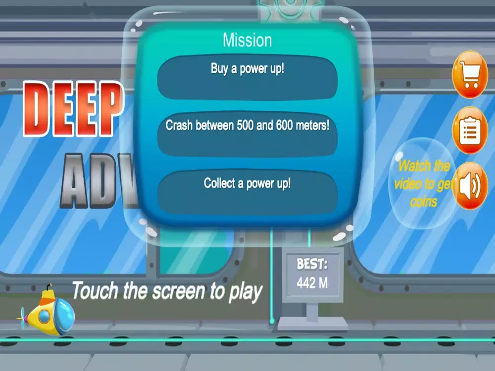 Deep Water Adventures iPad  স্ক্রিনশট