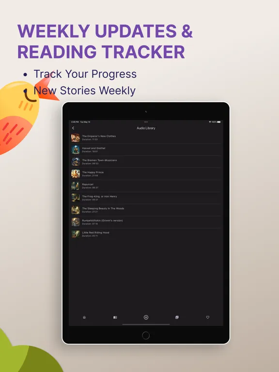 Fairy Tales World: Kid Stories iPad  Screenshots