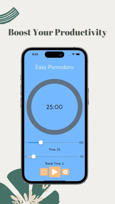 Ảnh chụp màn hình của Easy Pomodoro - Pomodoro Timer