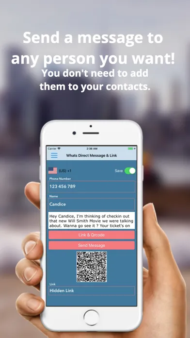 Captures d'écran de Whats Dm And Link