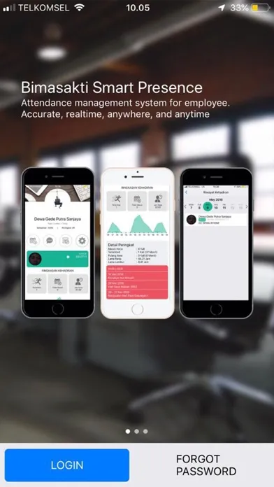 ภาพหน้าจอของ SmartPresence Employee Office