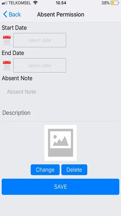 ภาพหน้าจอของ SmartPresence Employee Office
