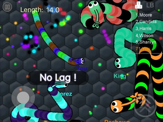 Capturas de tela do Worm Muncher iPad 