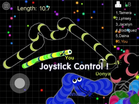 Capturas de tela do Worm Muncher iPad 