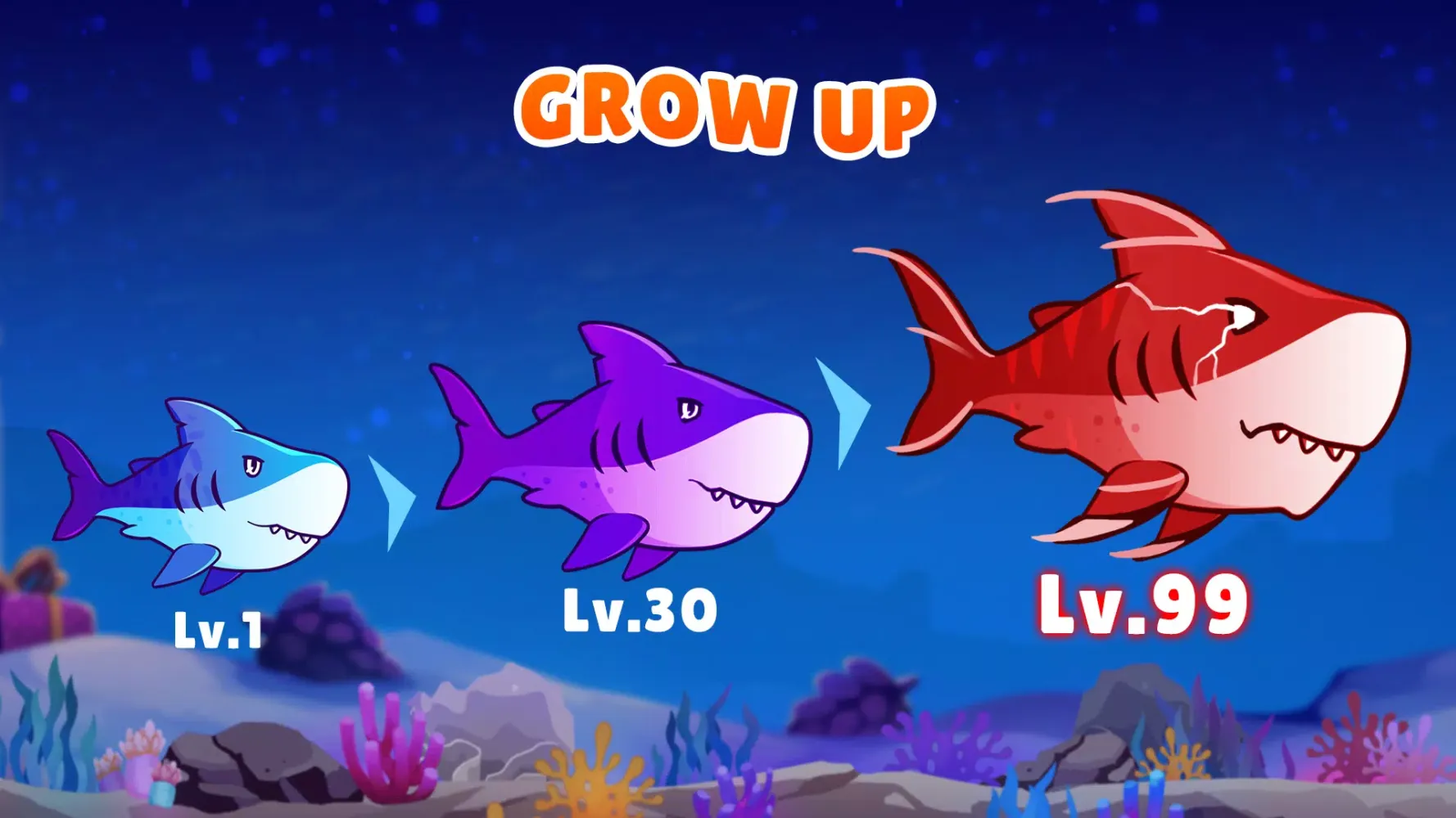 Merge Fish Eater.io Screenshots