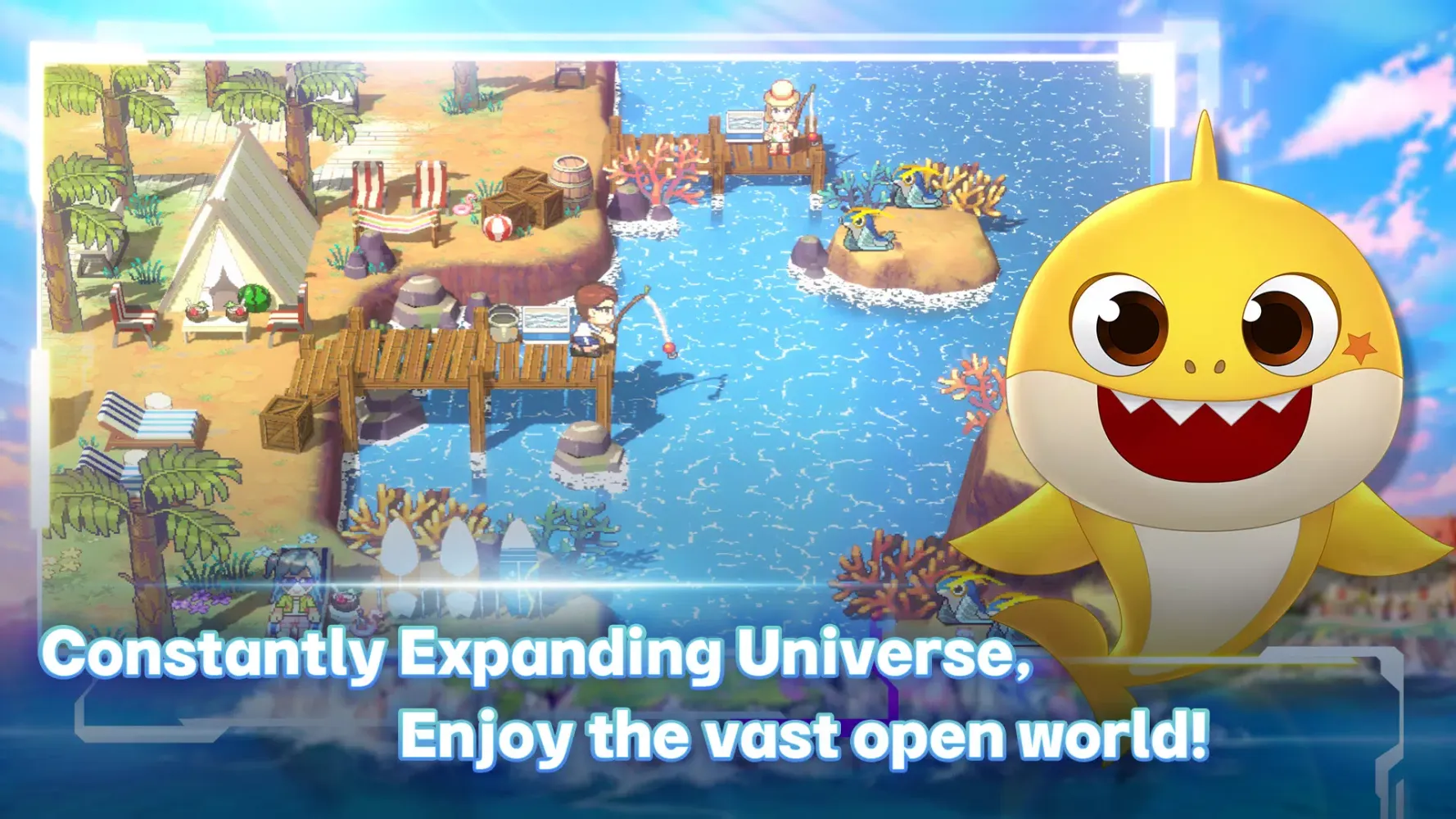 Tangkapan layar Baby Shark Universe