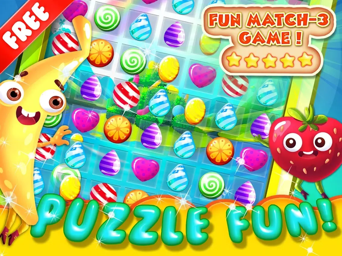 Captures d'écran de Jeux de Jewel Candy Edition de Noël 2016 - Cool Jeu de Logique Amusant Pour les Enfants Gratuit iPad 