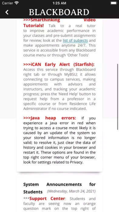 BSU VIP Screenshots