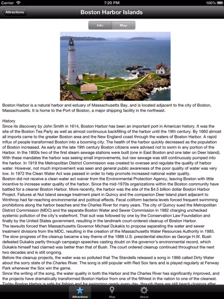 Boston Mini Guide iPad  스크린샷