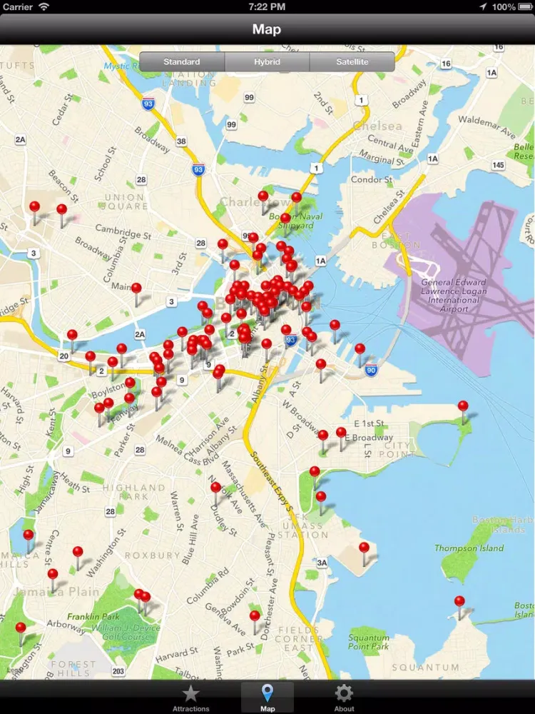 Boston Mini Guide iPad  스크린샷