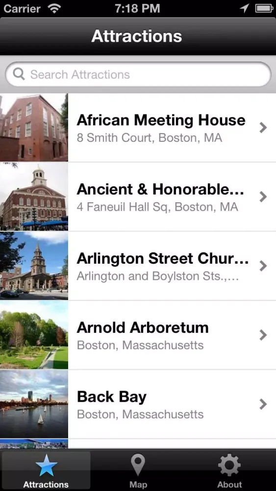 Boston Mini Guide 스크린샷