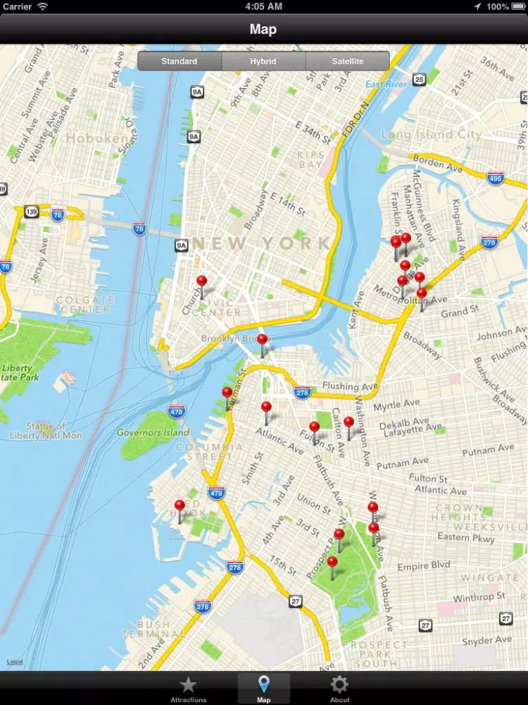 Brooklyn Mini Guide iPad  スクリーンショット