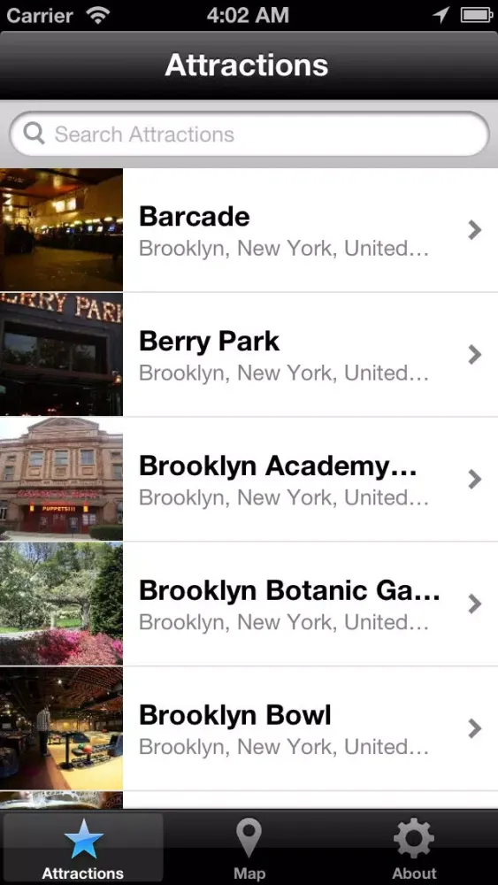 Brooklyn Mini Guide スクリーンショット