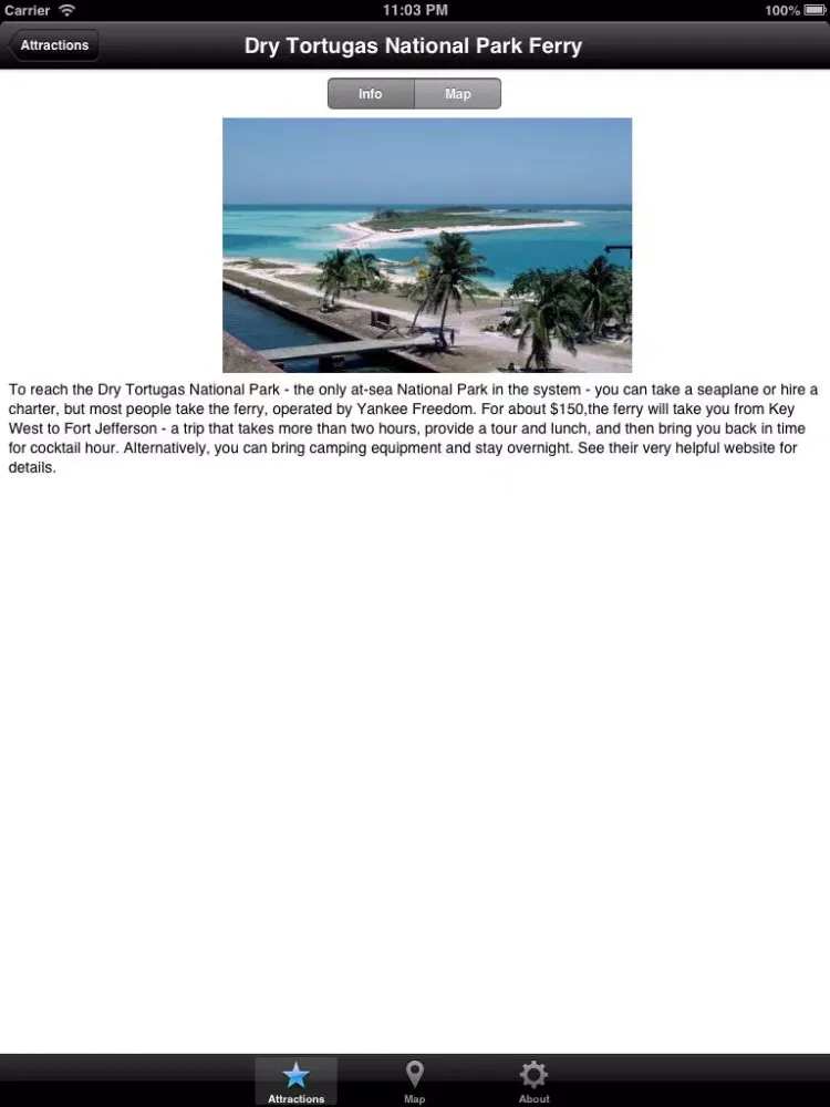 Key West Mini Guide iPad  سکرین شاٹس