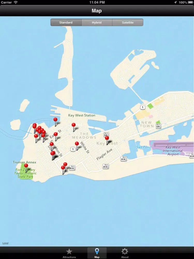 Key West Mini Guide iPad  سکرین شاٹس