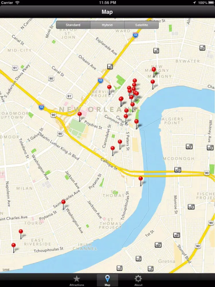 صور New Orleans Mini Guide iPad 