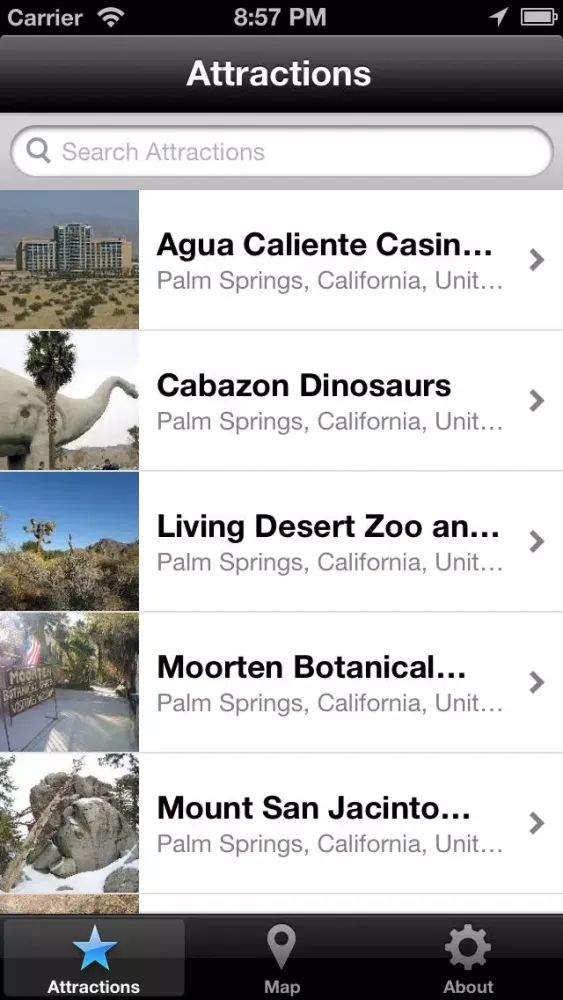 Palm Springs Mini Guide Screenshots