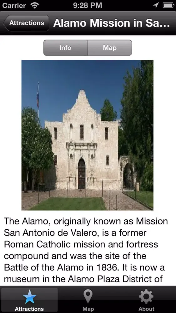 San Antonio Mini Guide Screenshots