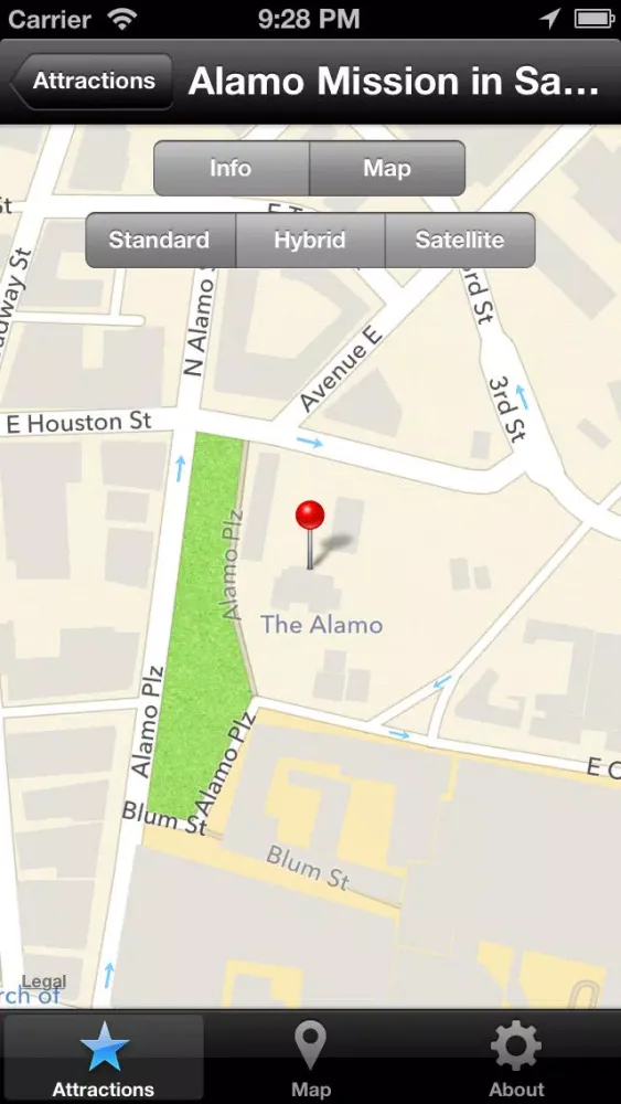 San Antonio Mini Guide Screenshots