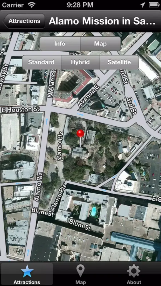 San Antonio Mini Guide Screenshots